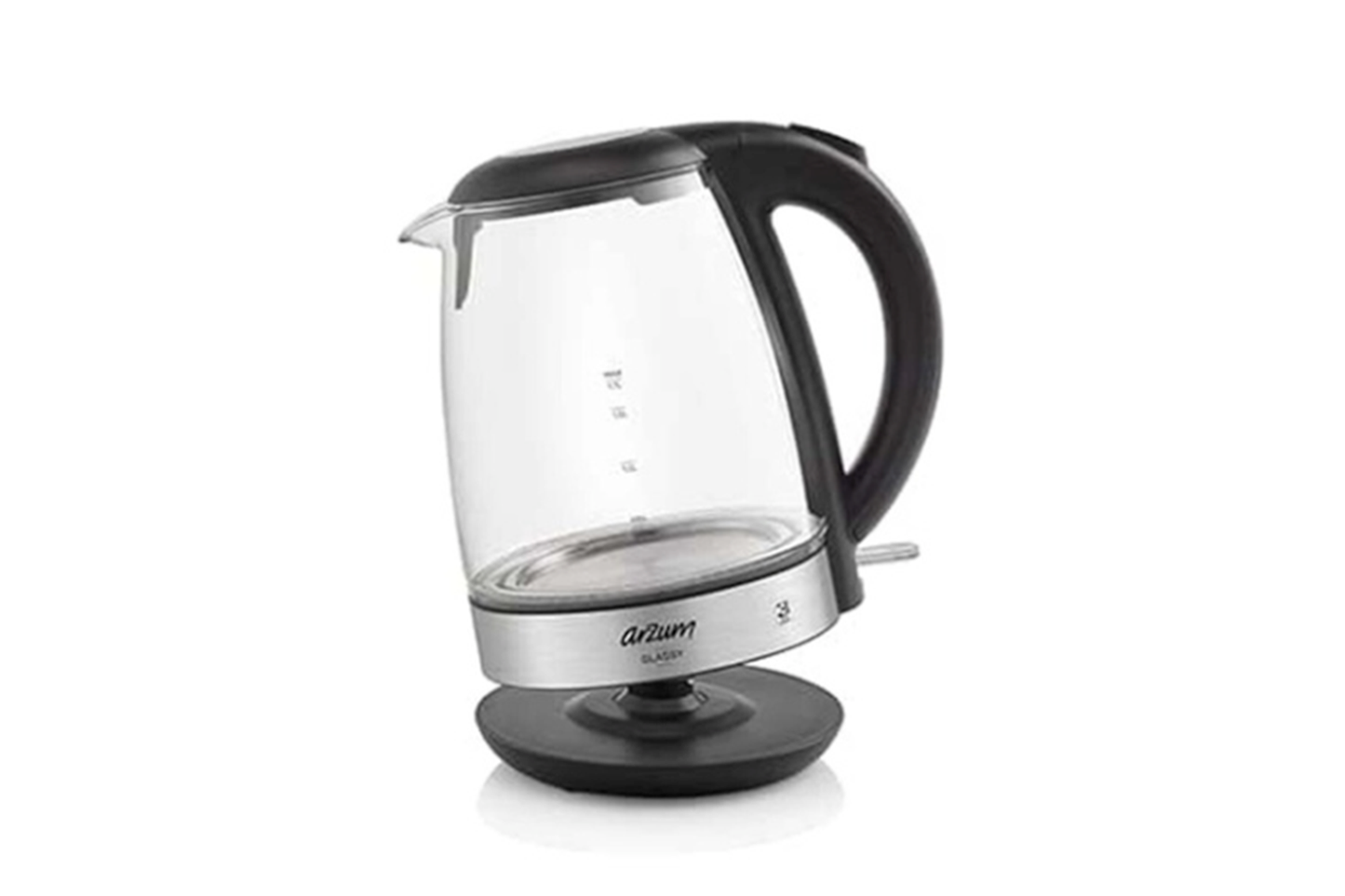 Arzum Electric Glass Kettle, AR3071, 1.7 L 1 Year Warranty