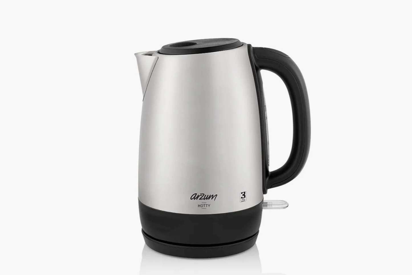 ARZUM AR3074 Hotty Kettle 1.7 L (Silver) 1 Year Warranty