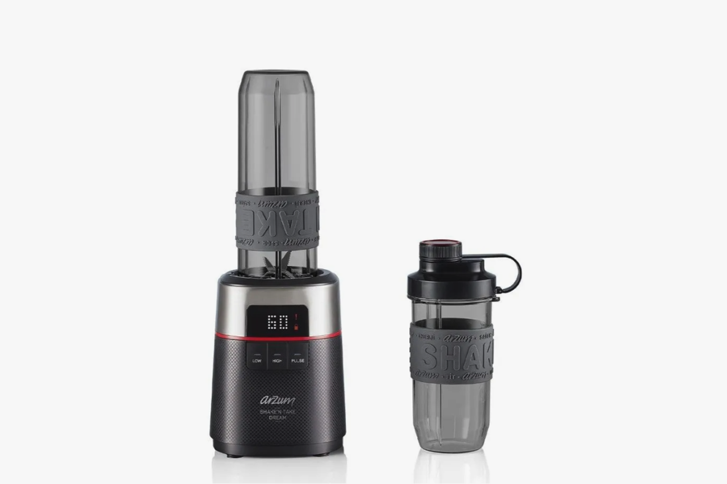 ARZUM AR1148 Shake'N Take Dream Personal Blender - Black 1 Year Warranty