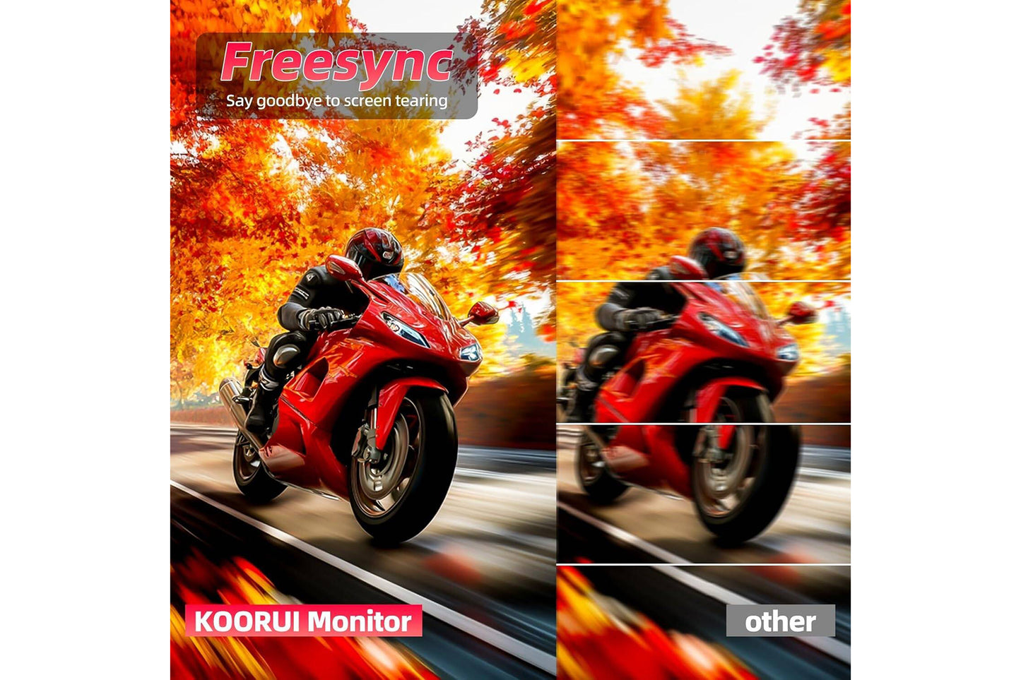 KOORUI 27-इंच गेमिंग मॉनिटर VA FHD 1920 x 1080 240Hz 1ms GN02