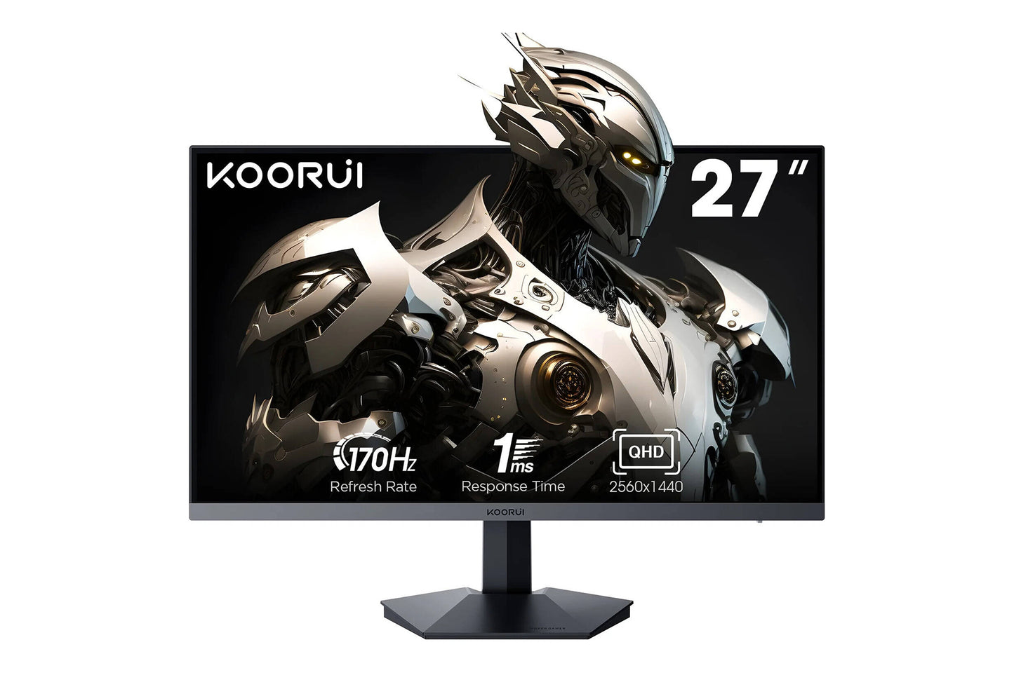 GN07 - KOORUI 27-इंच गेमिंग मॉनिटर IPS QHD 2560 x 1440 170Hz 1ms GN07