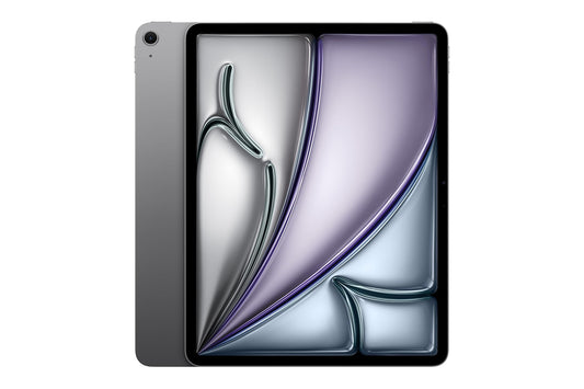 13" iPad Air M2 128GB Wi-Fi + सेलुलर, स्पेस ग्रे, TRA MV6Q3AB/A