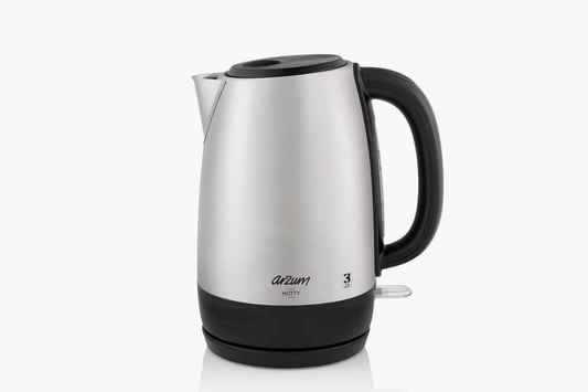 ARZUM AR3074 Hotty Kettle 1.7 L (Silver) 1 Year Warranty