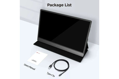 KOORUI 15.6-इंच पोर्टेबल मॉनिटर IPS FHD 1920 x 1080 60Hz 6ms 15B1