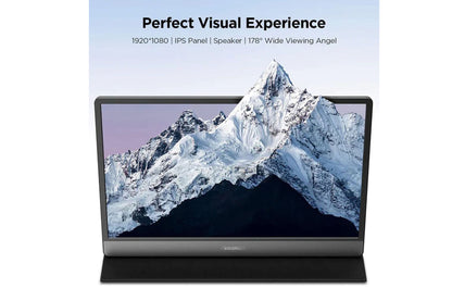 KOORUI 15.6-इंच पोर्टेबल मॉनिटर IPS FHD 1920 x 1080 60Hz 6ms 15B1