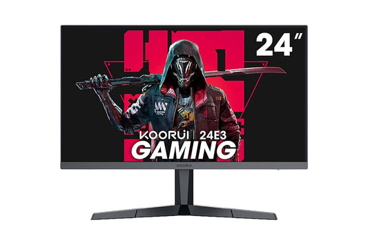 KOORUI 24-इंच गेमिंग मॉनिटर IPS FHD 1920 x 1080 165Hz 1ms 24E3