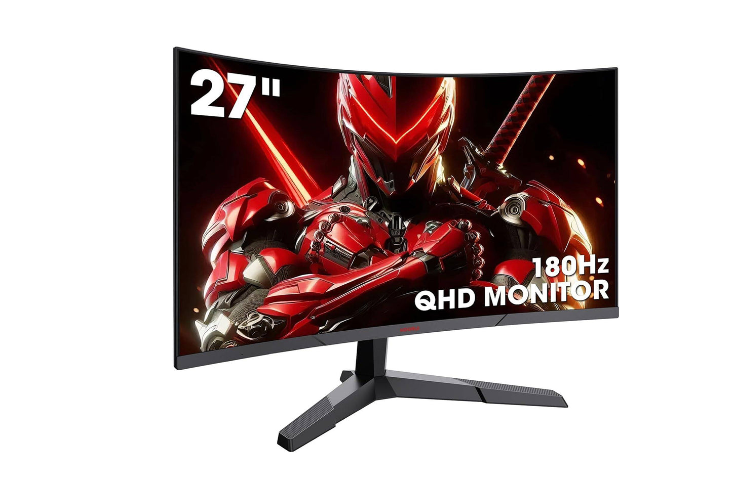 KOORUI 27-Inch Gaming Curved Monitor VA QHD 2560 x 1440 180Hz 1ms 27E6QCA