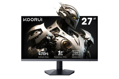 GN07 - KOORUI 27-इंच गेमिंग मॉनिटर IPS QHD 2560 x 1440 170Hz 1ms GN07