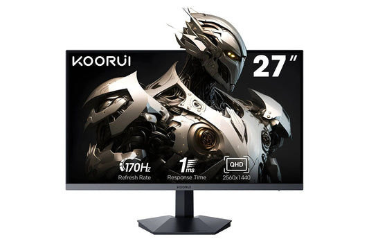 GN07 - KOORUI 27-इंच गेमिंग मॉनिटर IPS QHD 2560 x 1440 170Hz 1ms GN07