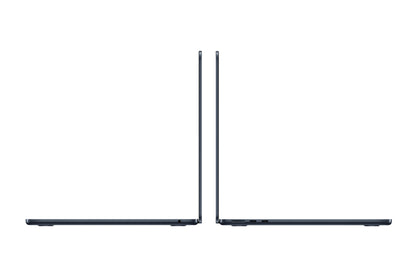MacBook Air 13.6" M4 चिप 10-कोर CPU / 10-कोर GPU / 16GB मेमोरी / 512GB SSD / (मिडनाइट) अंग्रेज़ी MW133LL/A