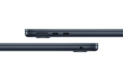 MacBook Air 13.6" M4 चिप 10-कोर CPU / 10-कोर GPU / 16GB मेमोरी / 512GB SSD / (मिडनाइट) अंग्रेज़ी MW133LL/A