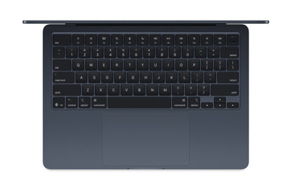 MacBook Air 13.6" M4 चिप 10-कोर CPU / 10-कोर GPU / 16GB मेमोरी / 512GB SSD / (मिडनाइट) अंग्रेज़ी MW133LL/A
