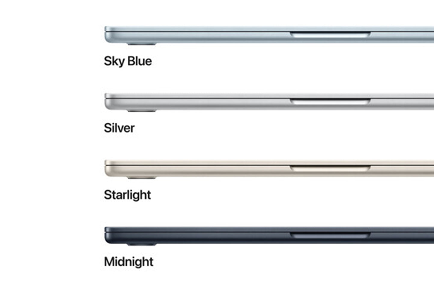 MacBook Air 13.6" M4 चिप 10-कोर CPU / 10-कोर GPU / 16GB मेमोरी / 512GB SSD / (मिडनाइट) अंग्रेज़ी MW133LL/A