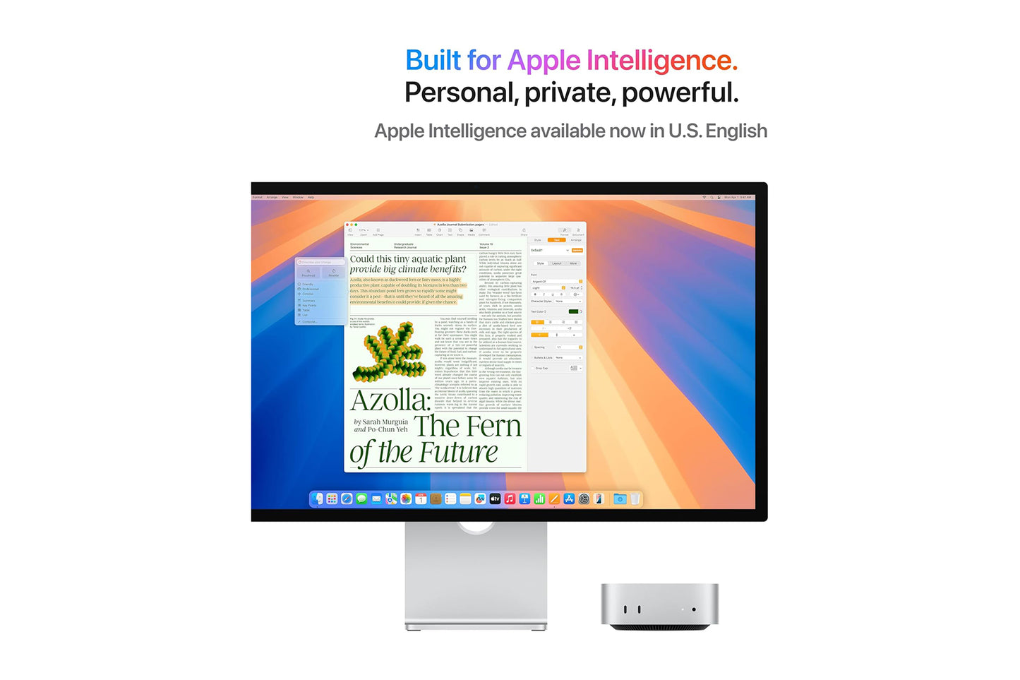 Mac Mini M4 Chip 10-Core CPU / 10-Core GPU / 16GB Memory / 512GB SSD / Gigabit Ethernet MU9E3L
