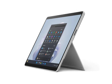Microsoft Surface Pro 9 13" - i7-1265U (12वीं पीढ़ी) / 16GB रैम / 512GB / WinPro / प्लैटिनम / Wi-Fi / USA QIY-00001 