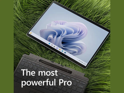 Microsoft Surface Pro 9 13" - i7-1265U (12वीं पीढ़ी) / 16GB रैम / 512GB / WinPro / प्लैटिनम / Wi-Fi / USA QIY-00001 