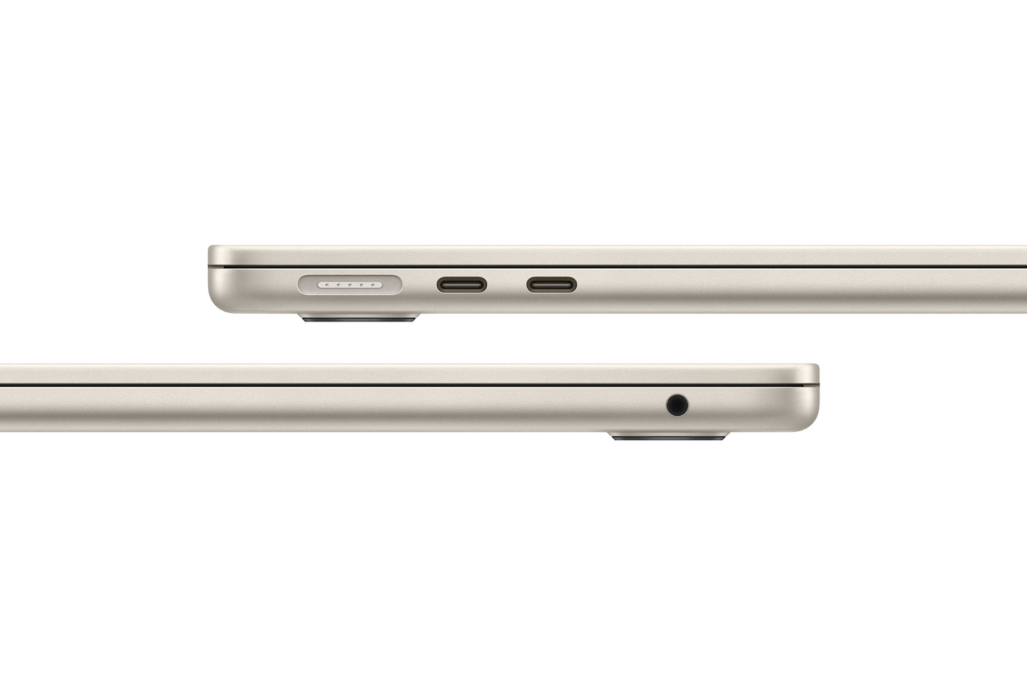 MacBook Air 13.6" M4 चिप 10-कोर CPU / 8-कोर GPU / 16GB मेमोरी / 256GB SSD / (स्टारलाइट) अरबी MW0Y3AB/A