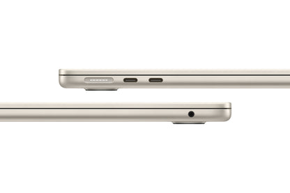 MacBook Air 13.6" M4 चिप 10-कोर CPU / 8-कोर GPU / 16GB मेमोरी / 256GB SSD / (स्टारलाइट) अरबी MW0Y3AB/A