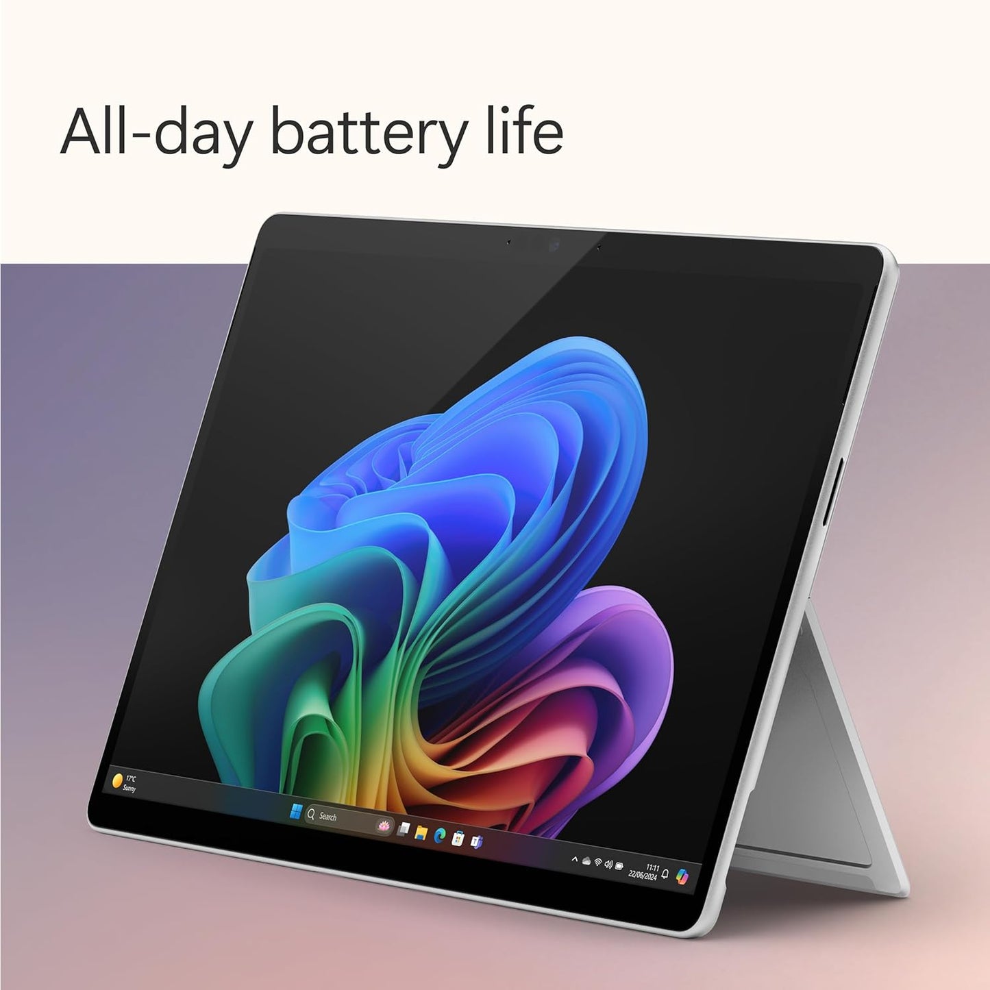 Microsoft Surface Pro 11th Edition 13", Copilot+ PC, X Plus (LCD) / 16GB Ram / 512GB / Win 11 Home / Platinum / Wi-Fi / TRA / ZHY-00008