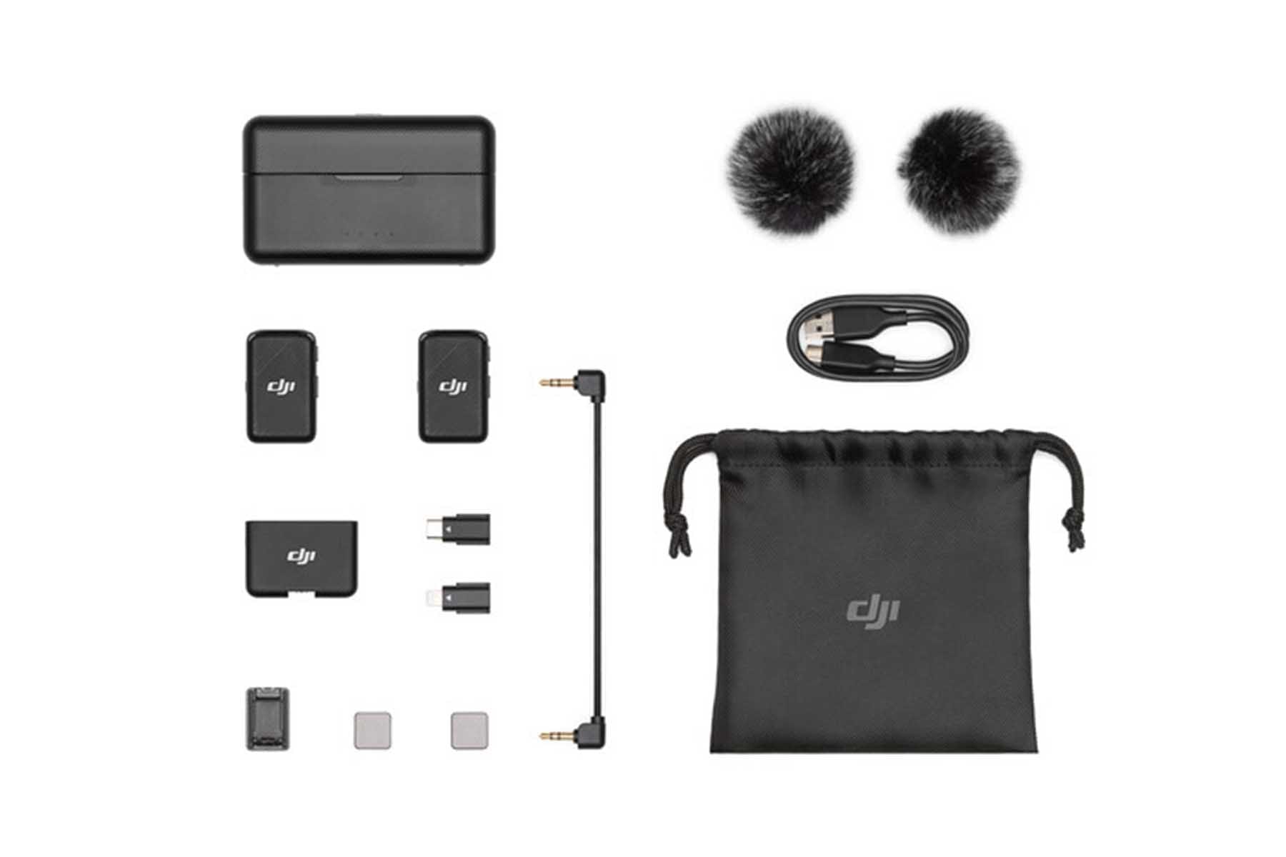 DJI Mic Dual-Transmitter Compact Digital Wireless Microphone System