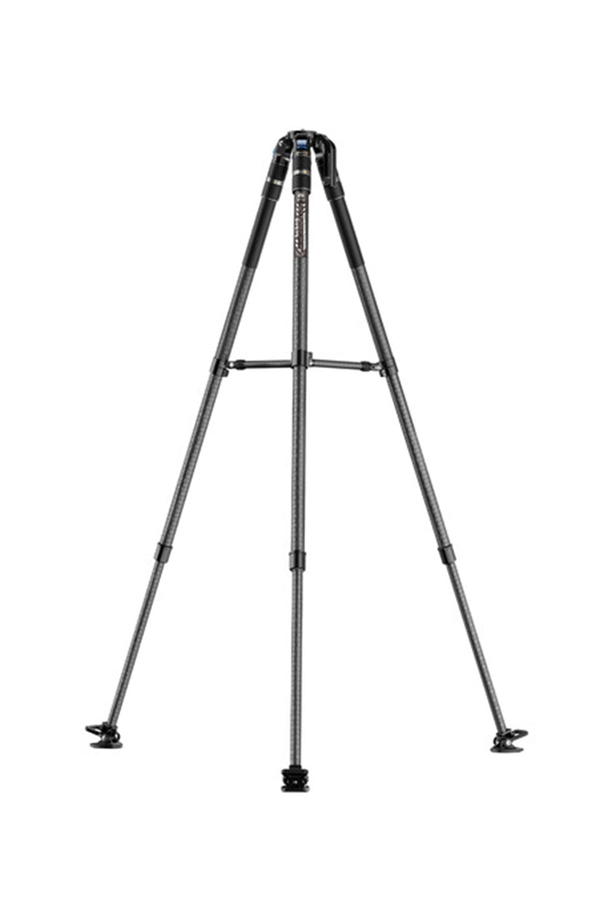 Sirui SVS75 Rapid System One-Step Height Adjustment Carbon Fiber Tripod (75mm Bowl)