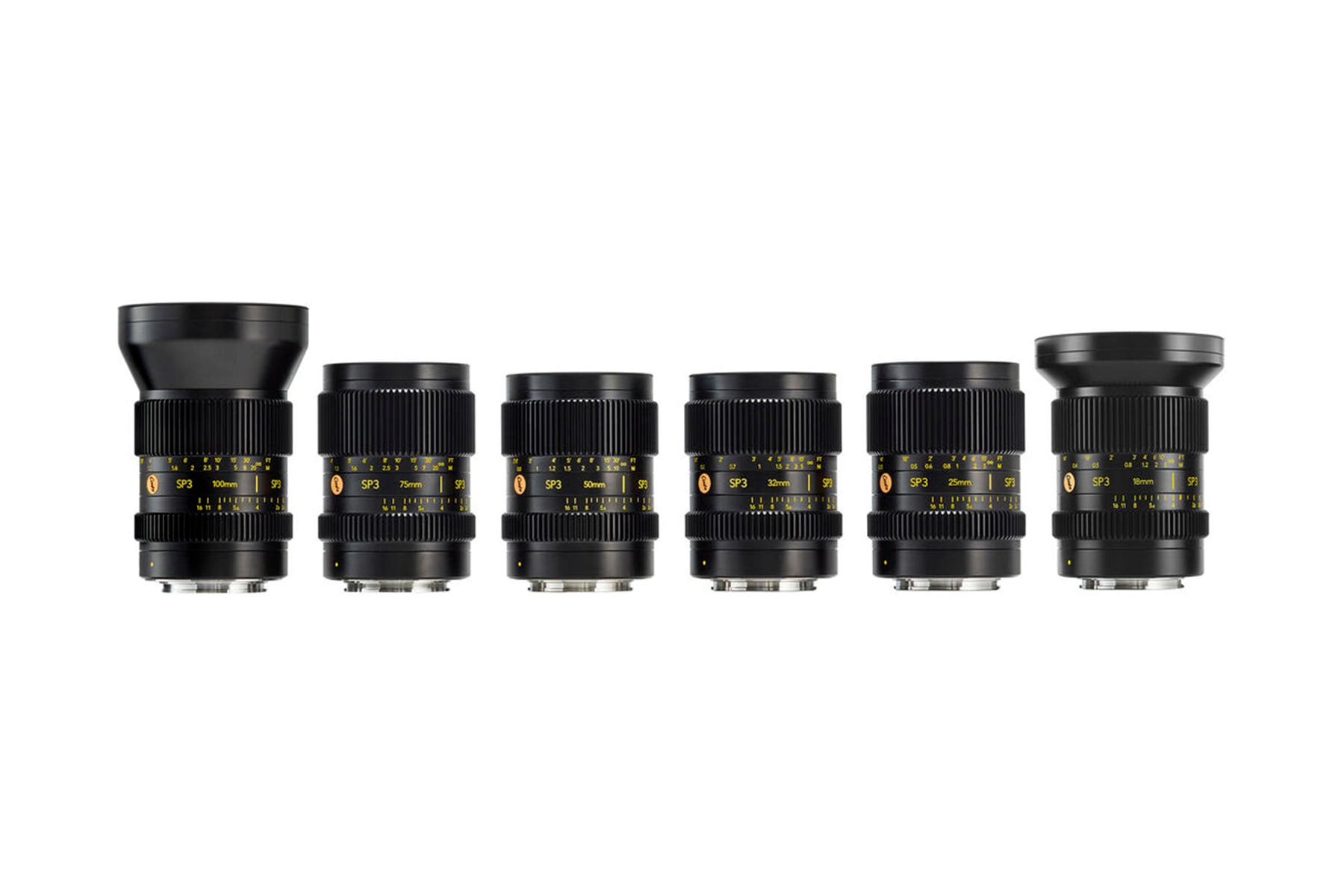 Cooke SP3 Full-Frame 6-Lens Prime Set