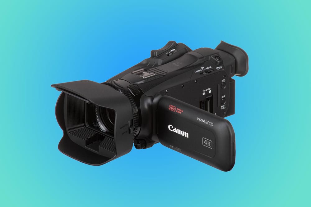 Canon Vixia HF G70 UHD 4K Camcorder (Black)